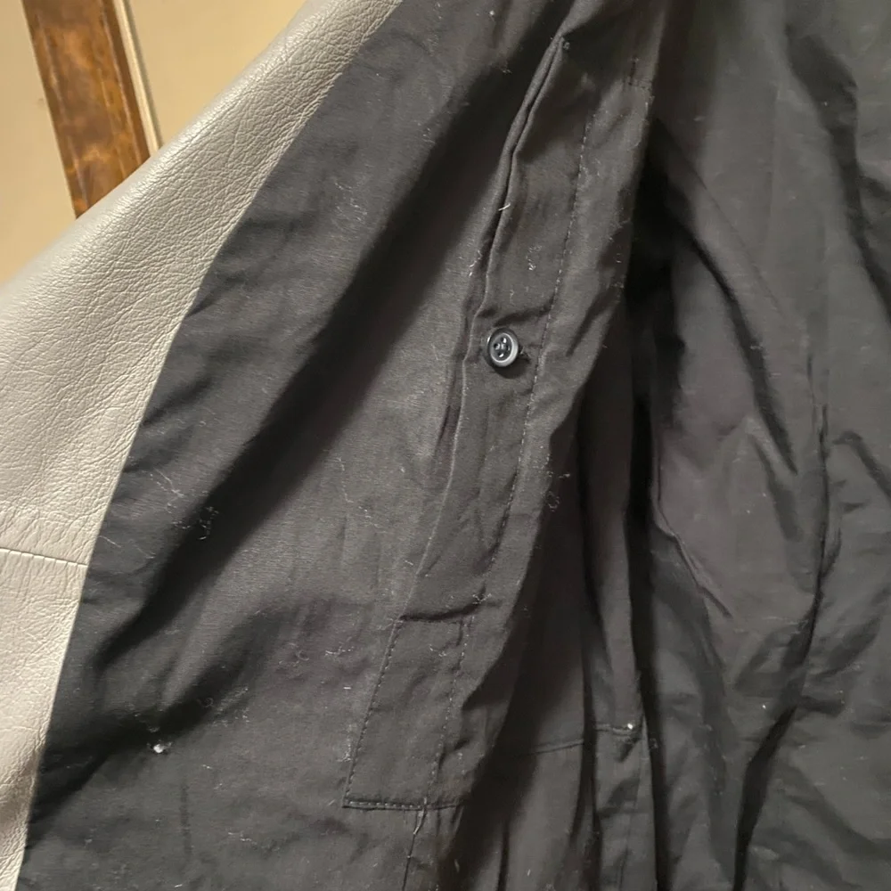 NWOT Vince Women’s Grey Lamb Leather Jacket - Picture 7 of 9